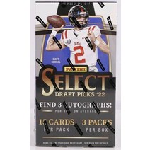 2022 Panini Select Draft Picks Football Factory Sealed Hobby Box