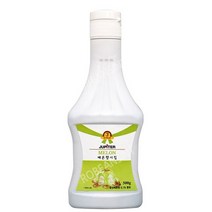 쥬피터 메론향시럽 500g/빙수재료 과일시럽 토핑