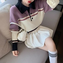 HQINT 여성 투피스 세트 캐주얼 상하세트 치마 바지 정장 정장세트 가을 겨울 ZA-52609