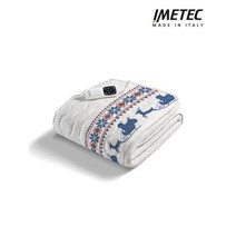 IMETEC 이탈리아 이메텍 전기장판 프리미엄 전자파 안심 순면 싱글 IMO-908 (산타), FREE