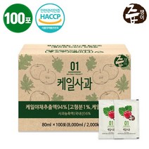 즙쟁이 케일사과즙 100포 실속구성