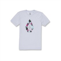 Volcom 스톤 필 티셔츠 남성용 칼리 블루 헤더