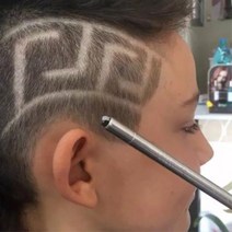 [인트림] 남자 여자 헤어 눈썹 스크래치 칼 라이너, 인트림 헤어 스크레치 라이너