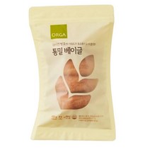 ORGA 사무실간식 탕비실 어린이집 영양간식 주전부리 군것질 통밀 베이글 우리콩두부 100g x4입, 24개
