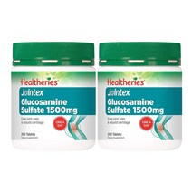헬써리즈(Healtheries) 헬써리즈 조인텍스 플러스 글루코사민 1000 & 콘드로이친 265 타블렛 60정 X 2개, 120정, 1세트