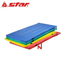 스타 학교용품 체조매트 QA01-0025 120X200X6cm 4색, 레드