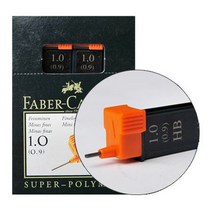 [알파] [파버카스텔]샤프심 슈퍼폴리머 1.0(0.9)mm 갑(12개입), 옵션:[5008387]120901/B