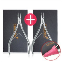 1+1 선샤인니퍼 SS-03n고급형 큐티클 네일니퍼 니퍼캡1개증정, 1+1(2개)+니퍼캡1개