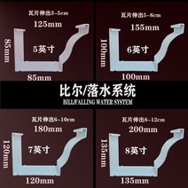 알루미늄 홈통빗물통 빗물받이 처마물받이 외벽물받이, 7k 하이 엔드 프로파일 거터 2.3mm