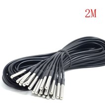 연기감지 누수감지 화재감지 소방직접 방수 ds18b20 디지털 온도 센서탐침 많은 수의 원래 지점을 사용자 정의할 수 있습니다., 2m