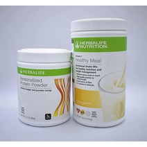 HERBALIFE (Duo) Formula 1 Healthy Meal 영양 쉐이크 믹스(바나나 캐러멜) 맞춤형 단백질 파우더 포함, 1.00 Ounce (Pack of 2), French Vanilla