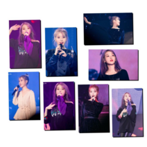 아이유포카 포토카드 고화질 코팅 아이유 고퀄리티 포스트카드 고급 굿즈 여자아이돌 프리미엄, IU-HB18, 6인치 사진 8장 (코팅)