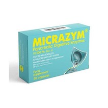MCRAZYM 10000 Ph.Euro.U 50캡슐 초강력 췌장 효소 독특한 2단계 보호 정밀 전달