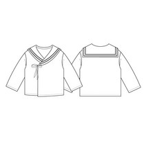 [아이옷만들기][pattern]549.카라 자켓 (패턴+설명서포함), 기본