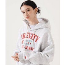 TWN 브레비티 후드 화이트 오트밀 JYHD3455 Brevity Hoodie 화이트oatmeal