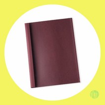 A4 열제본 전용표지 10MM 50매 적색 책제본 제본표지