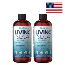 리빙 실리카 콜라겐 부스터 먹는 규소수 500ml 1+1, 2개