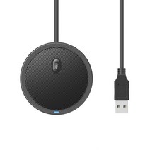 무료 드라이브 USB 컴퓨터 마이크 플러그 앤 플레이 간편한 작동 휴대용 스테레오 웹 회의 게임 홈 음소거, 한개옵션0