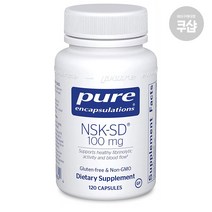 퓨어 나토키나제 나토키나아제 NSK-SD 120정(1통)