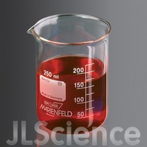 [JLS] Superior Borosilicate Beaker (Low Form) 25ml ~ 1000ml 파이렉스비이커 강화유리비커 특급유리, 800ml 1ea
