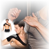 남녀공용 어깨보호대 지지대 부상방지 좌우구분 프리미엄, 우측, 1개