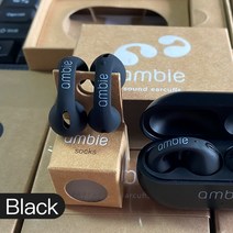 골전도이어폰 (에서 선박 us) Bluetooth 이어폰 :. Plus Size AM-TW0 Sound Earbuds 귀 Bone 컨덕션 Auricu, 14 Only Black Cover