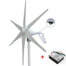 가정용 캠핑용 풍력 발전기 스페인에서 배송 400w 12v 24v 수평 축 미니 전기 풍차 led 라이트 무료 600w 컨트롤러, 협력사, 6 블레이드