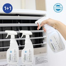 크린위즈 에어컨클리너 대용량500ml 1+1 에어컨냄새 곰팡이제거, 단품없음