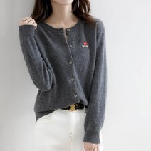 2023 골프 봄/가을/겨울 카디건 스웨터 울 카디건 캐주얼 패션 슬림 재킷
