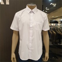 [워모] 토마스베일리 NC05 화이트일반핏반팔셔츠 2MSU347