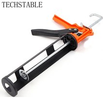 코킹건 에어 TECHSTABLE 노동 절약 고무 총 코킹 유리 도구, 한개옵션0