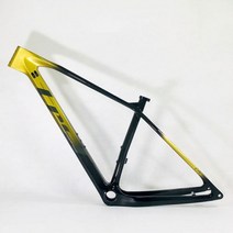 자전거프레임 THRUST-2023 전체 탄소 섬유 부스트 프레임 mtb 야외 산악 자전거 액세서리 PF30 148x12 최대 타이어 2.35 하드 테일 mtb113037, 29er 17 inch PF30, 05 gold