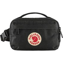 Fjällräven Kånken 힙 팩 그래파이트 프리 사이즈, Black
