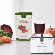 NFC공법 ABC주스 국내산 무첨가 비가열 생과착즙100% ABC쥬스, NFC공법 ABC주스 60팩, 60개