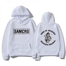 Sons of Anarchy후드티 풀오버 오버사이즈 올 매치 여성 영화 SOA 프린트 후디 오버사이즈 가