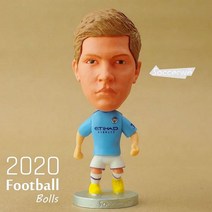 축구선수피규어 차량모형장식 캐리커쳐축구선수 캐리커쳐피규어 생일선물 미니피규어 인형 스타플레이어 기념품, 데브라우네 6.5cm