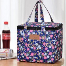 봄맞이할인쿠폰행사진행중! 예쁜 케릭터 쿨러백 네모난 보온보냉가방 보냉백, 데이지