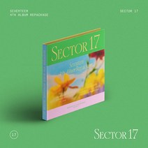 세븐틴 (버전랜덤) - 4th Album Repackage [SECTOR 17] (COMPACT ver.) 추가특전선택가능, 탑꾸스티커 없음
