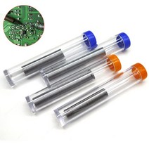 용접와이어 15pcs 0.8mm 휴대용 납땜 와이어 펜 실버 솔더 와이어 휴대 전화 악기 수리 도구, 오렌지 12g, 5개