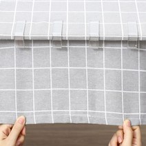 식탁보 고정핀 4P 테이블보 투명 고정클립 테이블시트 고정 홀더 식탁천 고정 클립