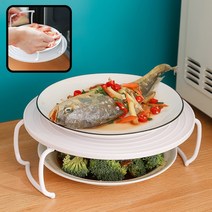 놀자리빙 한번에 복층 전자렌지 플레이트 전자레인지 2단 쿠킹 플레이트 2가지를 동시에, No.01 복층 전자렌지 플레이트
