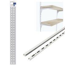 선반기둥 60cm 2개입 K-6976벽선반 수납선반 선반 기둥 미니선반 찬넬 찬넬기둥 브라켓 벽 정리대, 본상품
