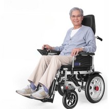 노인 장애인 전동 휠체어 접이식 4륜 전동 스쿠터형 활동 거동 보조용품, C