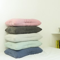 1+1 스마트 기능성 솜베개, 블루