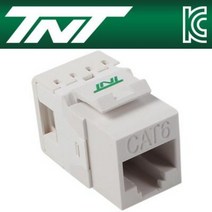 TNT NM-TNT77 CAT.6 UTP 스냅인 키스톤잭 모듈 180도