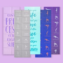 운동 두꺼운 쿠션 다목적 휴대용 접이식 방음 요가 점심 매트 여행, 12=Lightblue 5mm