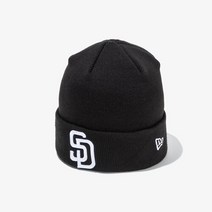 뉴에라 뉴에라 비니 MLB 베이직 커프 샌디에이고 파드리스 비니 블랙_K 13338462