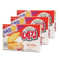 오리온 예감 치즈그라탕맛 204g X 3개