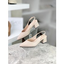 펠리르 여성 스켈레토 슬링백 펌프스 힐 5.5CM (96H22SDMWO506)