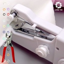 [본사당일출고 / TV홈쇼핑정품] 리빙톤 리폼박사 리폼세트 핸드미싱기 + 1초 똑딱이 단추펀칭기 세트/ 셀프수선 똑딱단추달기, 핸드미싱기+똑딱펜치세트, Daon2023-hd